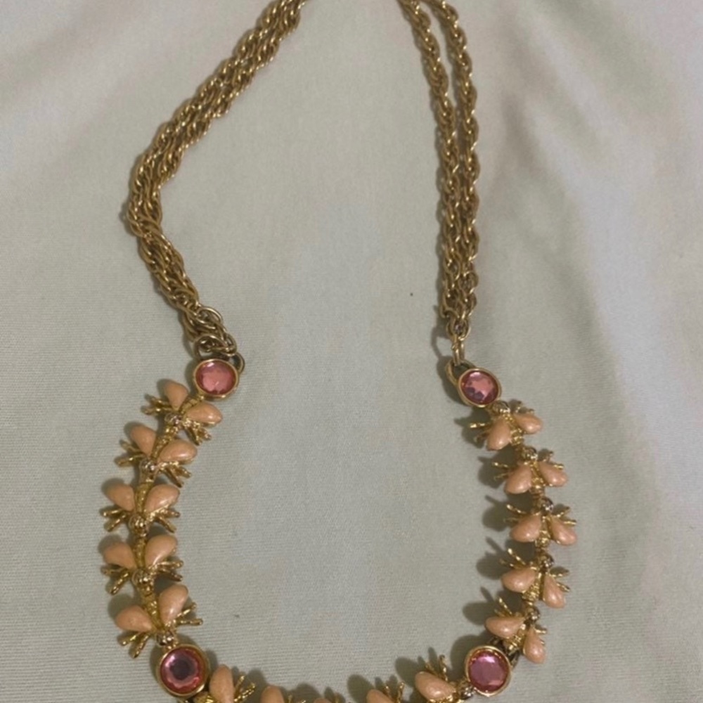 Vintage fly or bee theme necklace